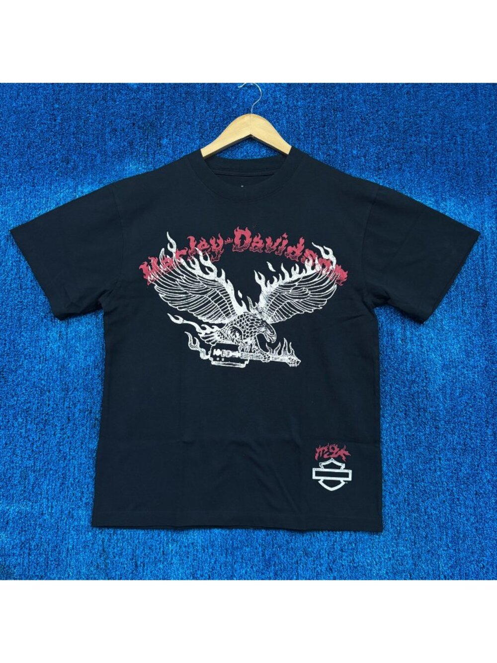 Harley-Davidson x MGK Fiery Eagle Lost Americana Baggy Tee S
